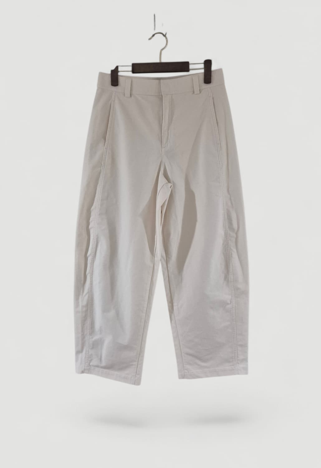 [L]유니클로 와이드 커브드핏 팬츠 여성 상품이미지2