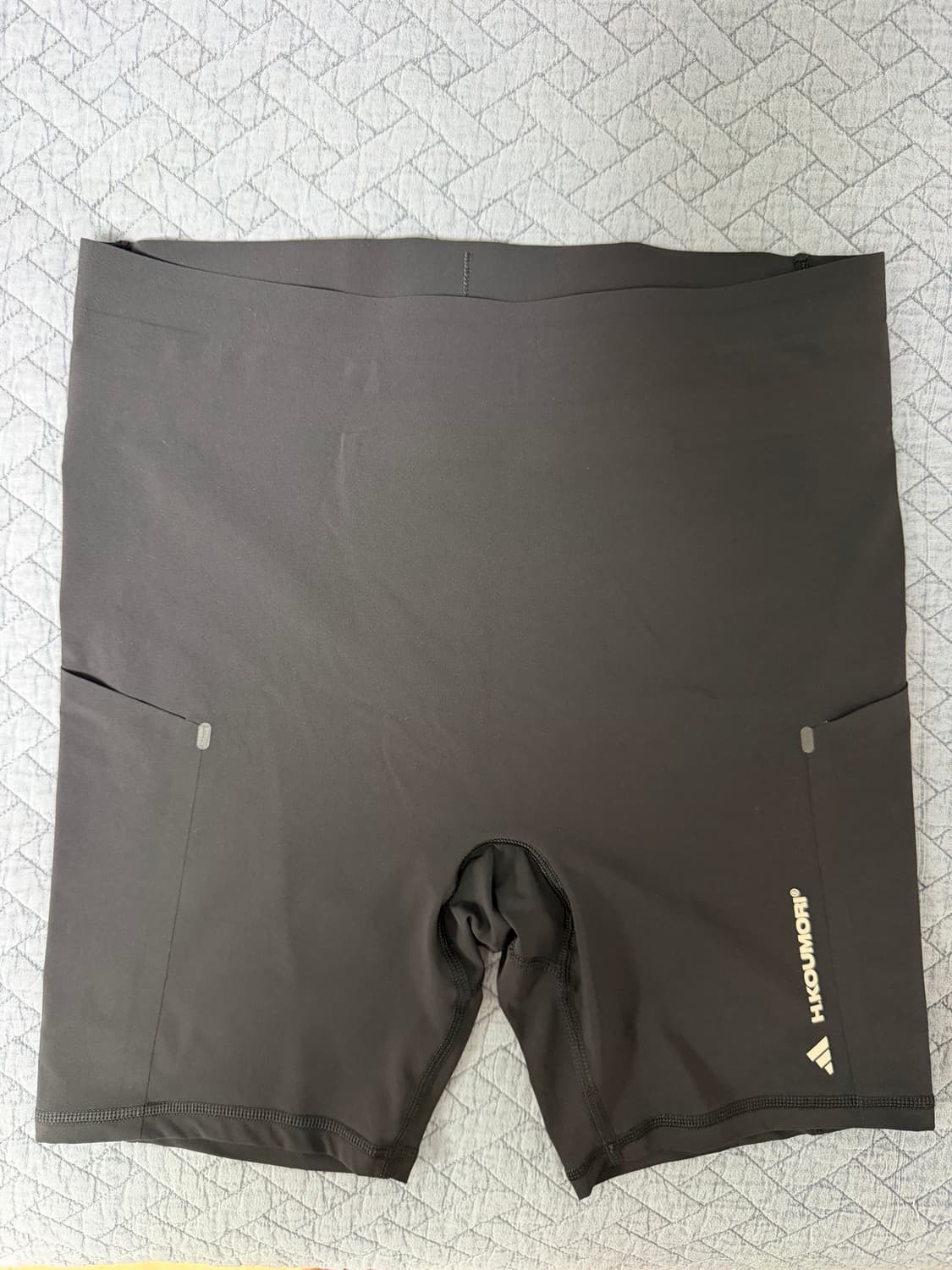 [M] 아디다스 x 에르마노스 쿠모리 숏 타이츠 블랙 상품이미지3