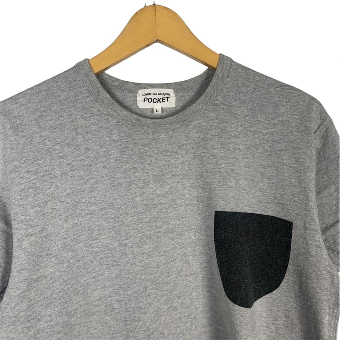 꼼데가르송 AD2012  그레이 포켓 티셔츠 (L) 상품이미지2