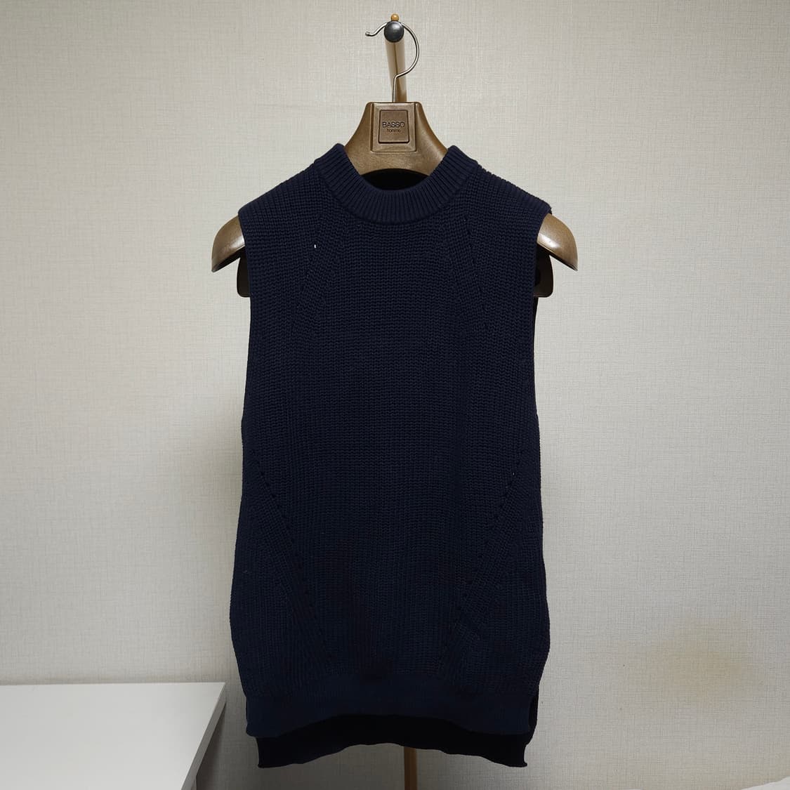 L ) 유니클로 여성 니트 롱 베스트 상품이미지1