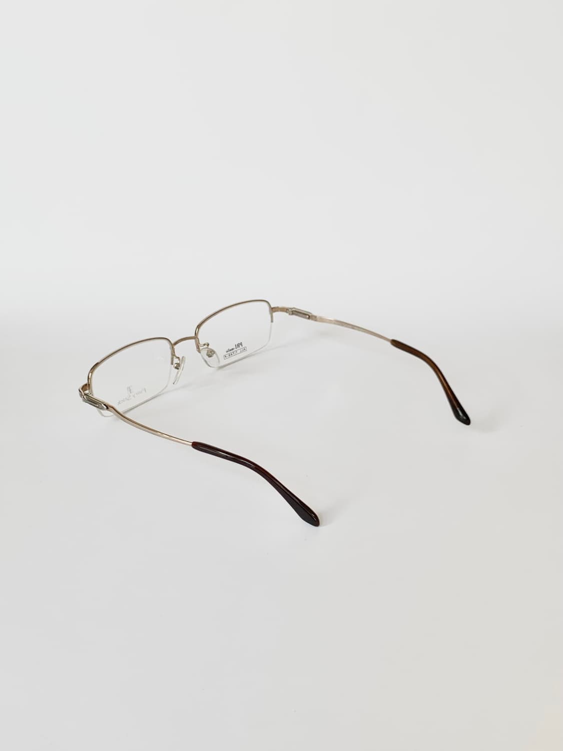 [픽키-578] 골드 반무테 남녀공용  안경테 상품이미지4