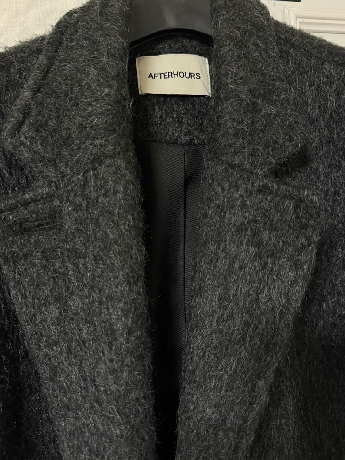 애프터아워즈 모헤어 롱코트 상품이미지3