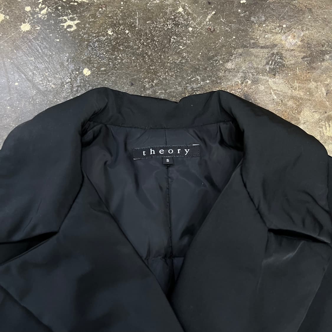 S) 띠어리 더블버튼 덕다운 패딩 코트 점퍼 상품이미지3