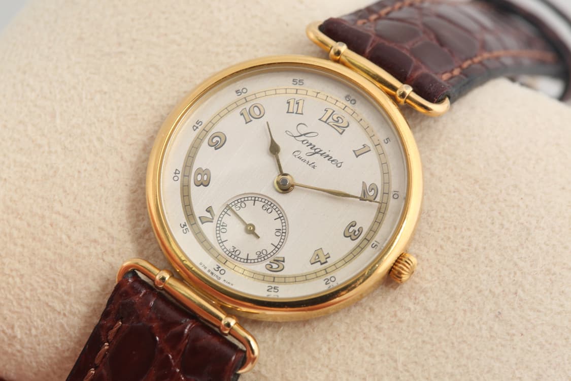 빈티지 론진 Longines 150주년 스몰 세컨즈 쿼츠 시계 상품이미지2