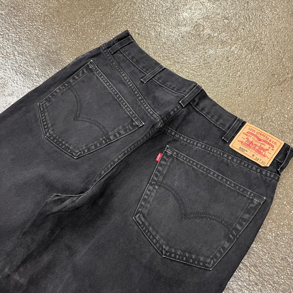 00s 리바이스550 블랙진 (36“) 상품이미지3