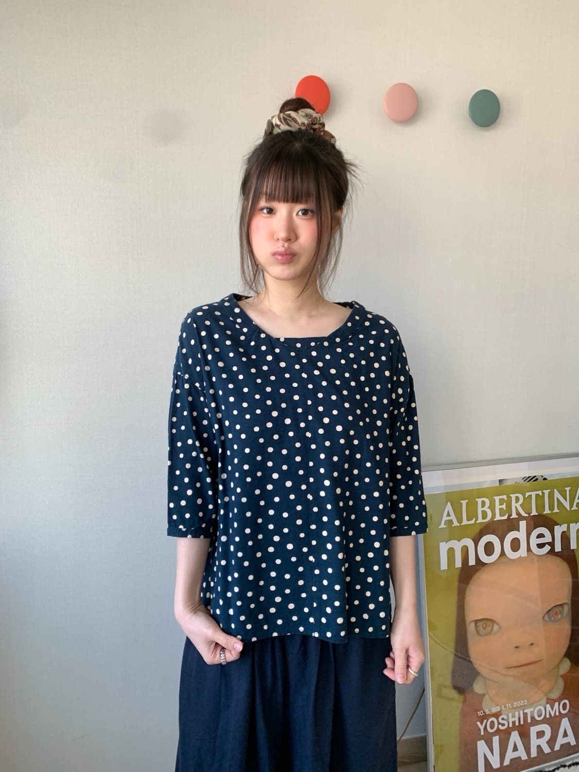 Samansa Mos2, dot blouse 상품이미지1