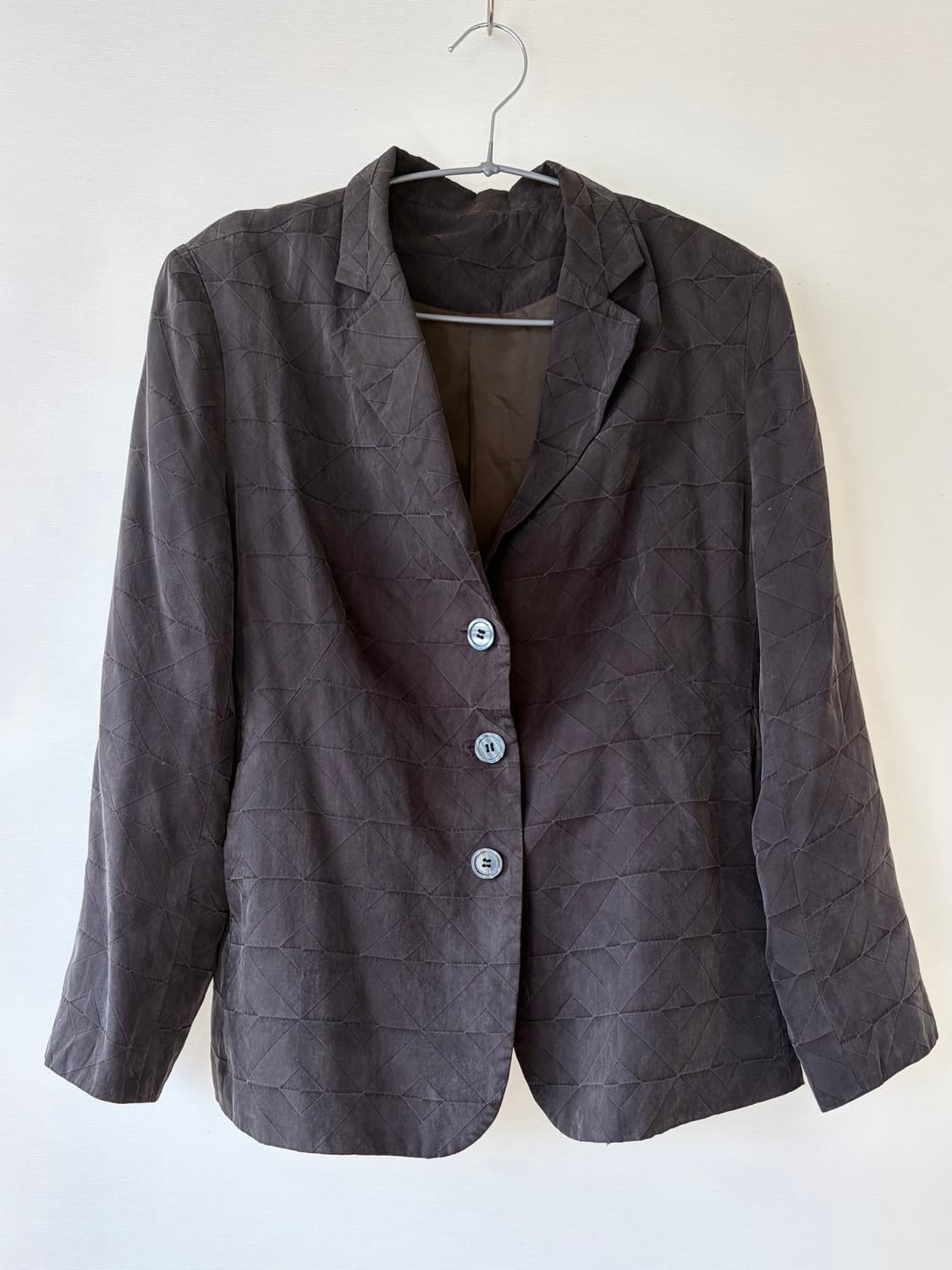 일본 빈티지 다크 브라운 자켓 판매합니다 상품이미지2