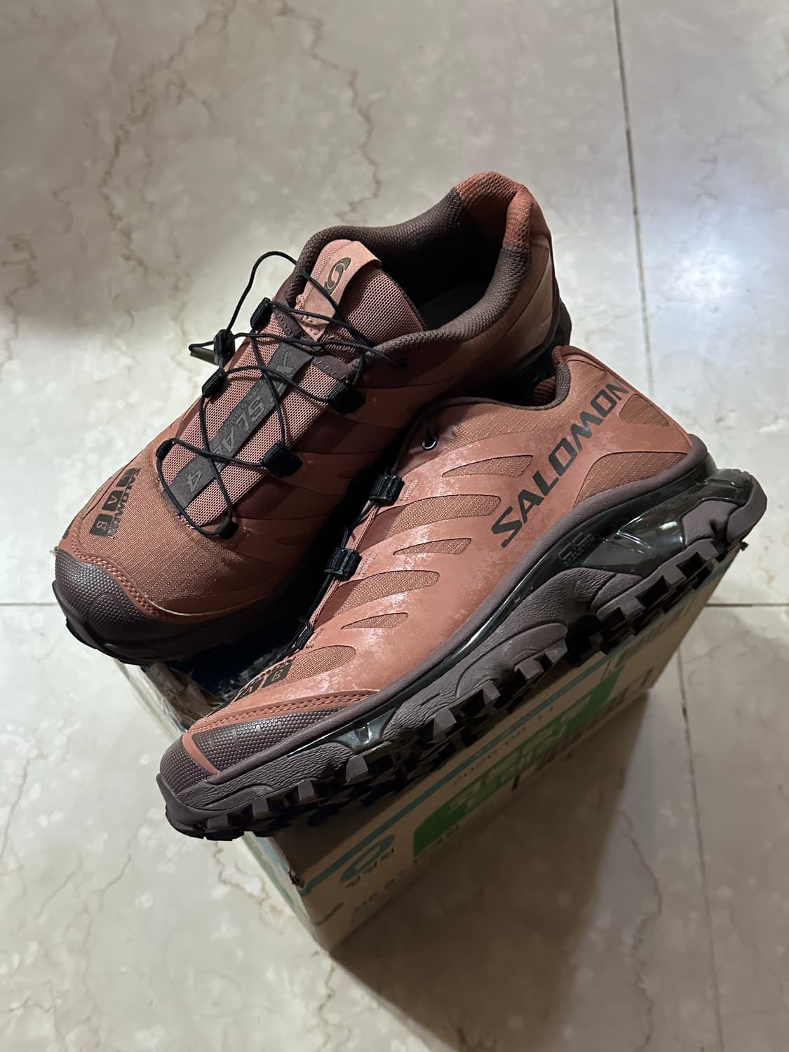 (실착1회) 살로몬 XT-4 OG 프로텍티브  브라운 상품이미지3