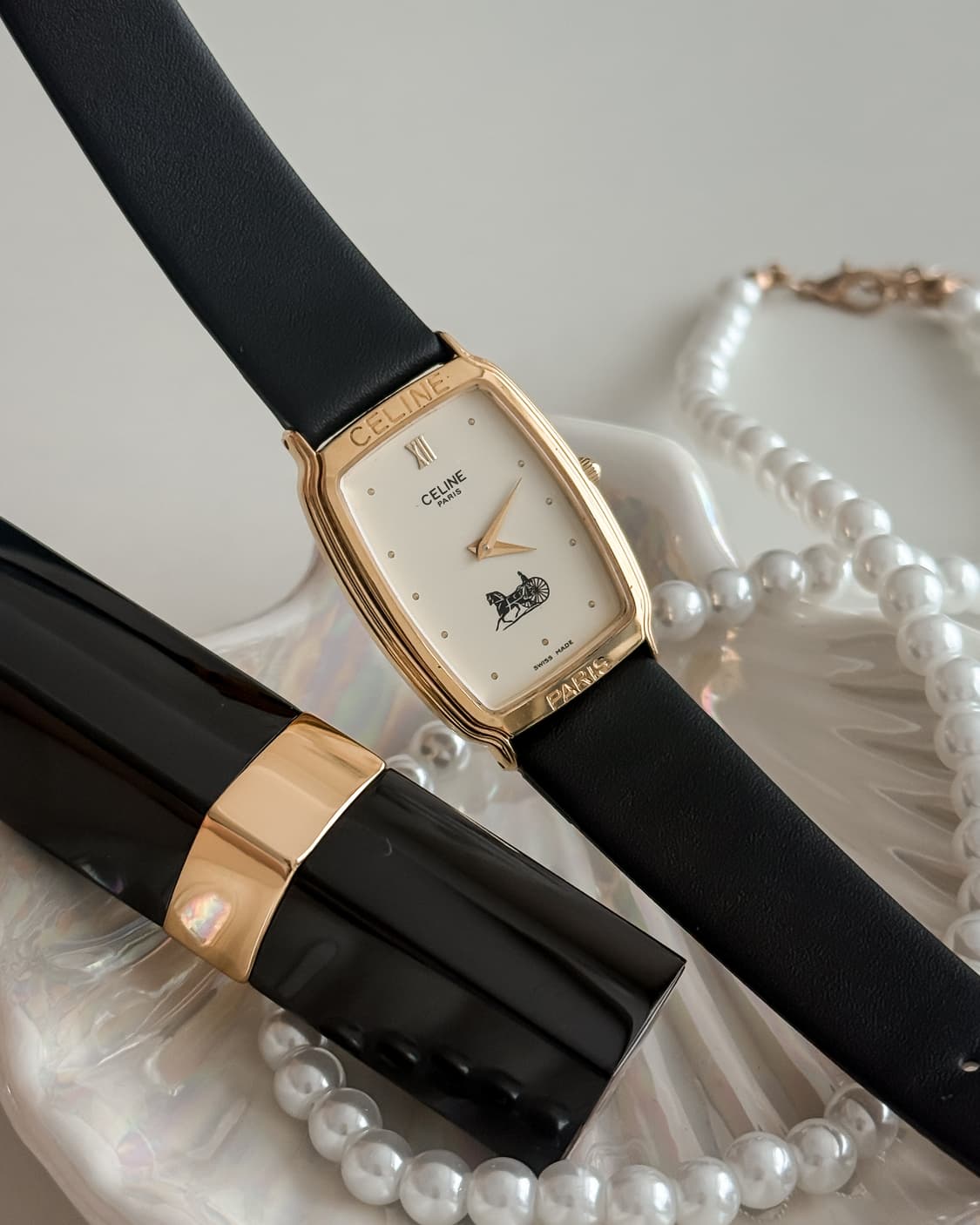 셀린느 탱크 스퀘어 시계 상품이미지3