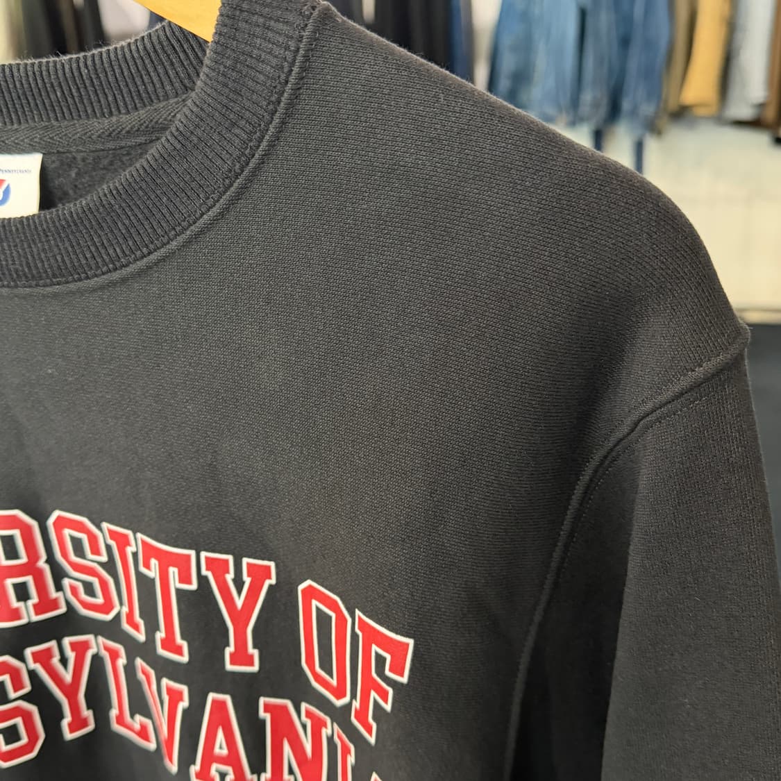 [S] 펜실베니아 유니버시티 리버스위브 맨투맨 상품이미지3