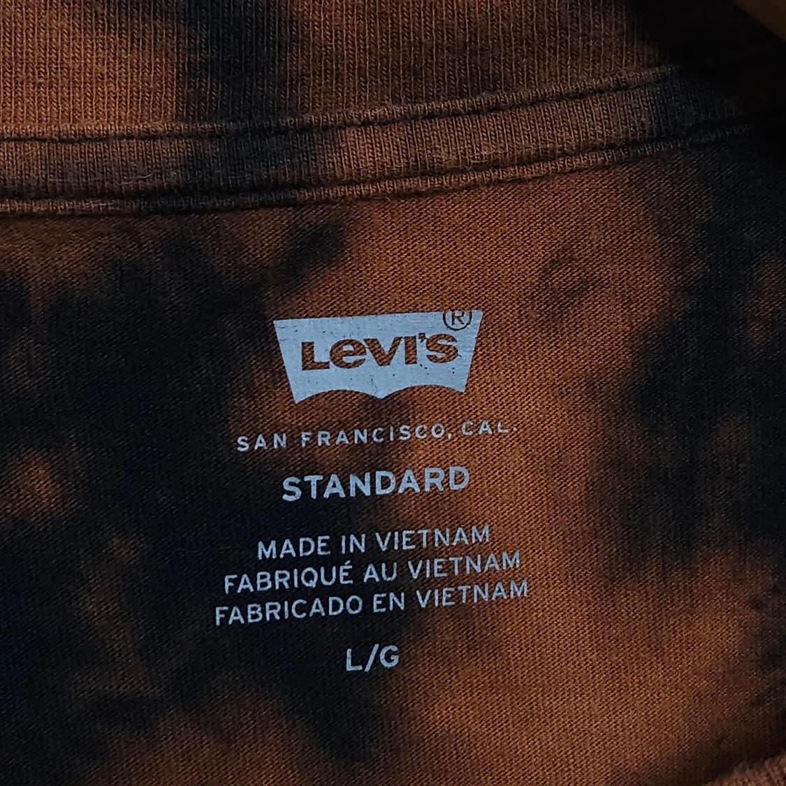 100~105)LEVIS 리바이스 타이다이 반팔티 상품이미지7
