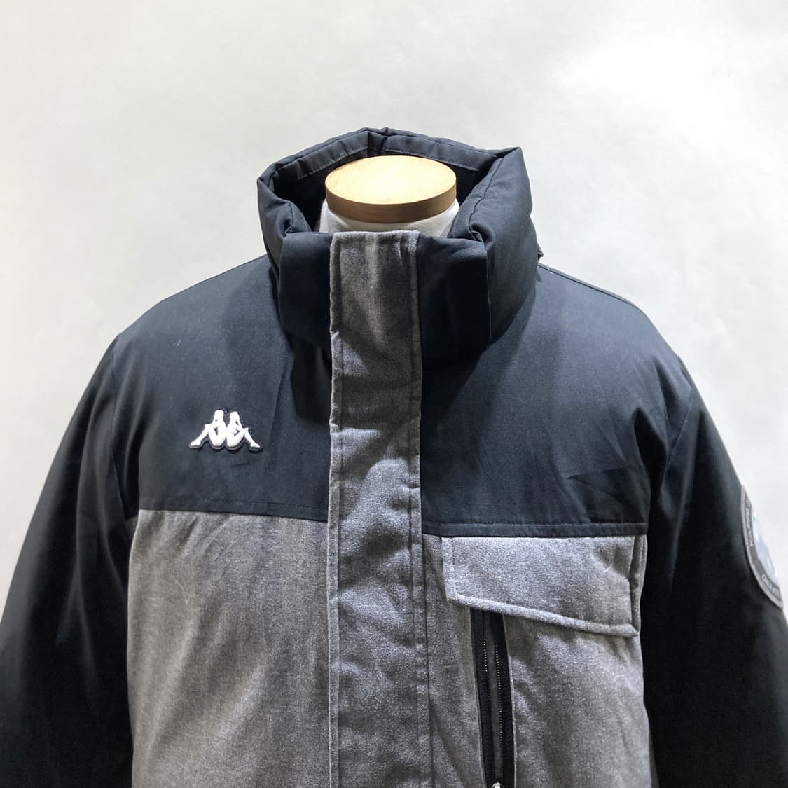 카파 남성덕다운패딩집업자켓 그레이 M 상품이미지2