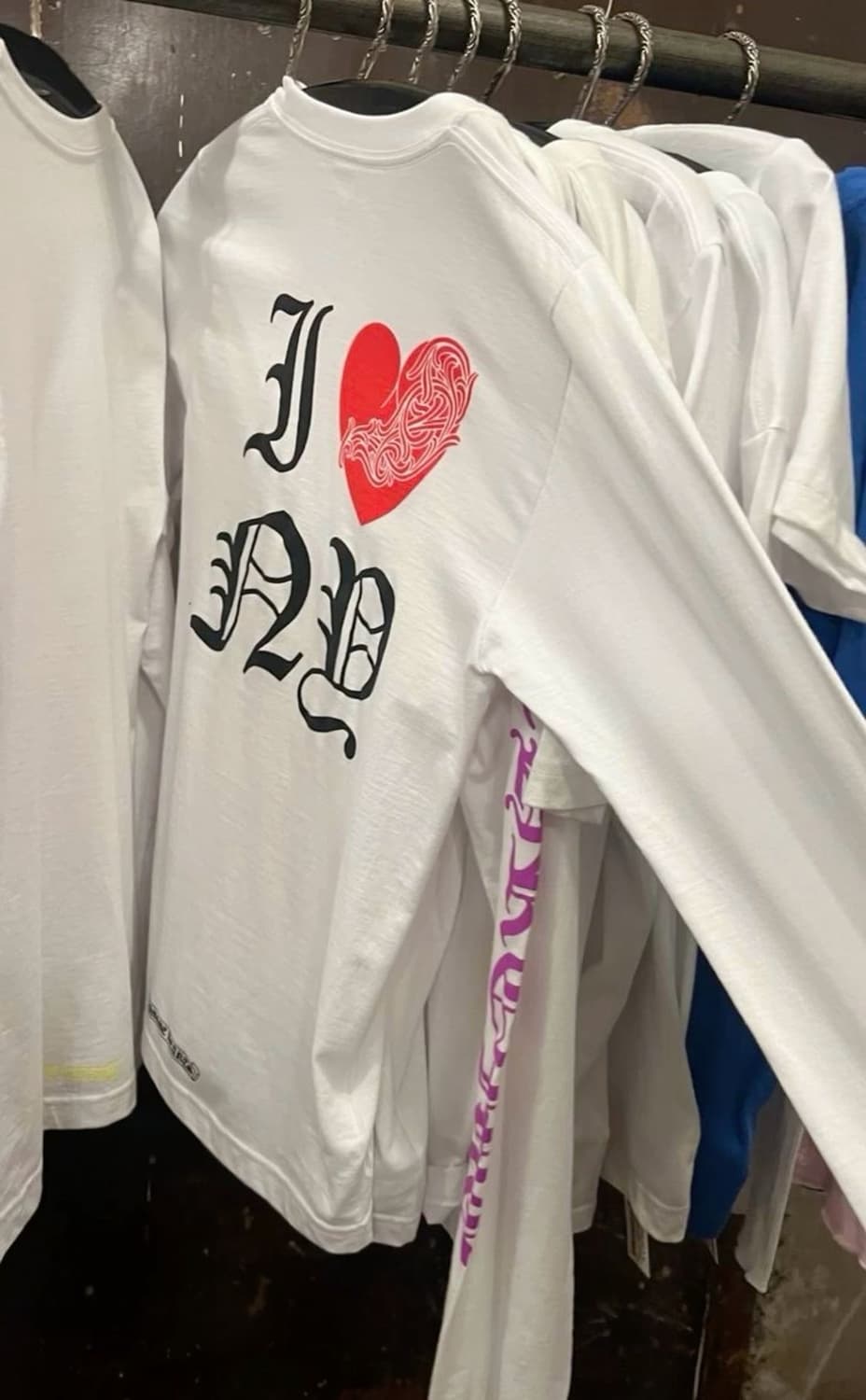 유일매물) 뉴욕 크롬하츠 롱슬리브 상품이미지1