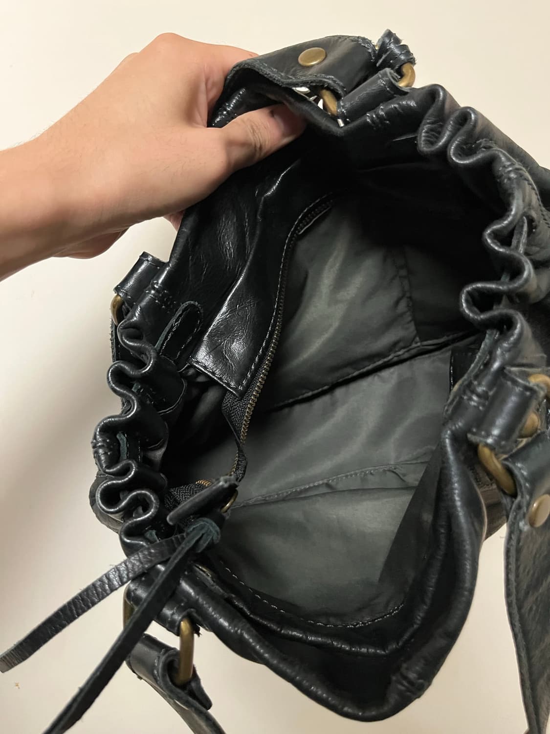 Y2k vtg lambskin bag 상품이미지7