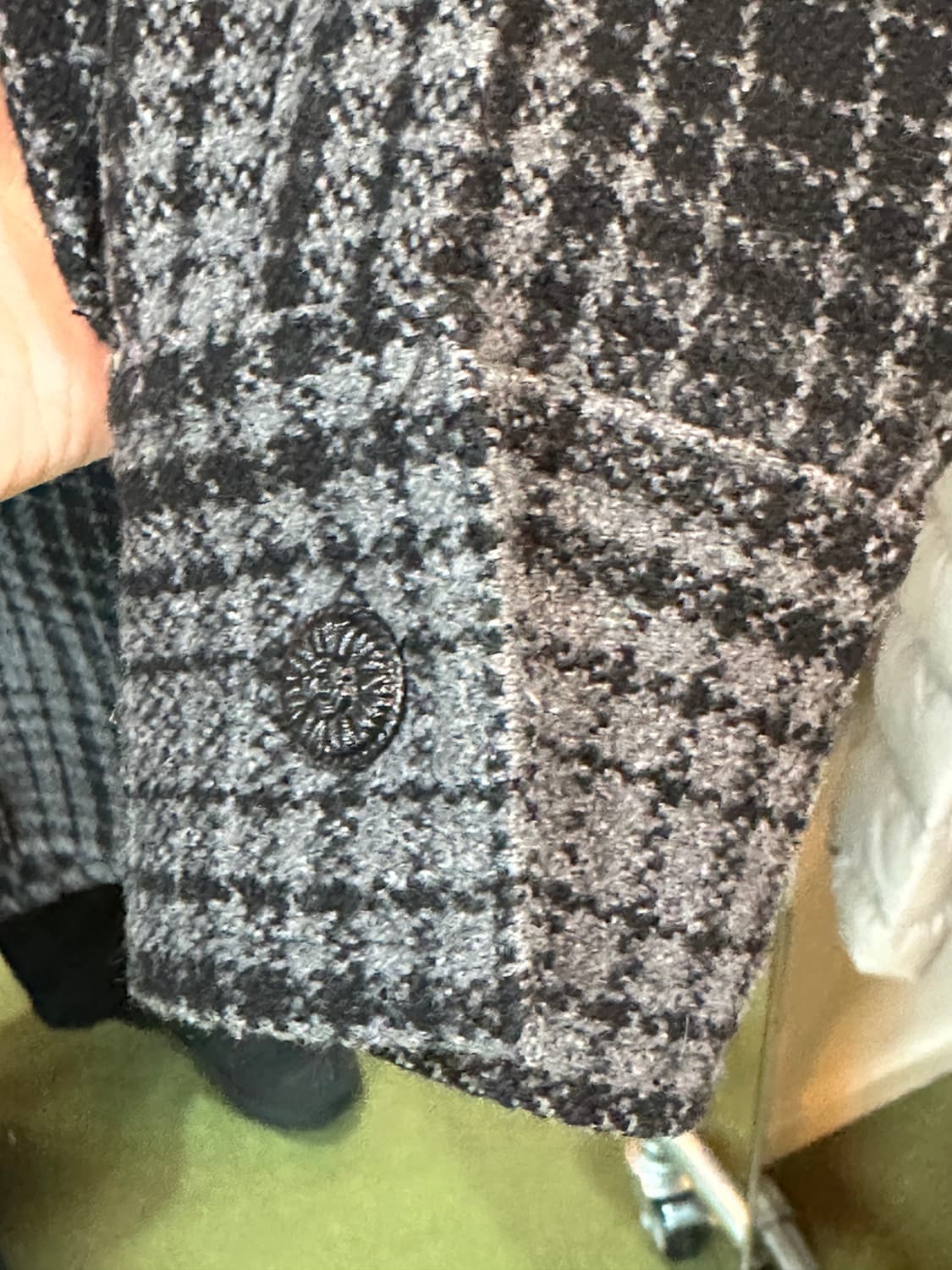 오프화이트 플란넬 체크 셔츠  상품이미지6