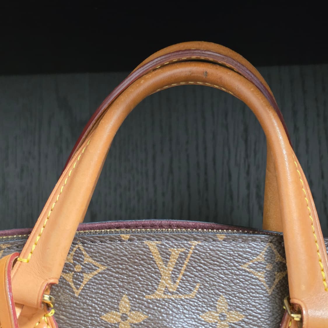 루이비통 모노그램 플라워 지퍼 PM 토트백 상품이미지8