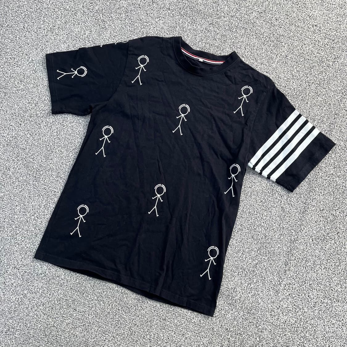 2 빈티지 패턴 반팔 티셔츠 0408M 상품이미지1