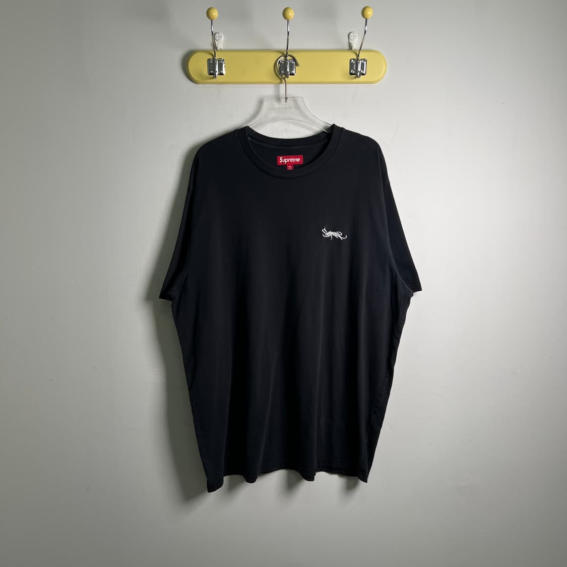 supreme 슈프림 블랙 반팔 티셔츠 2XL 상품이미지1