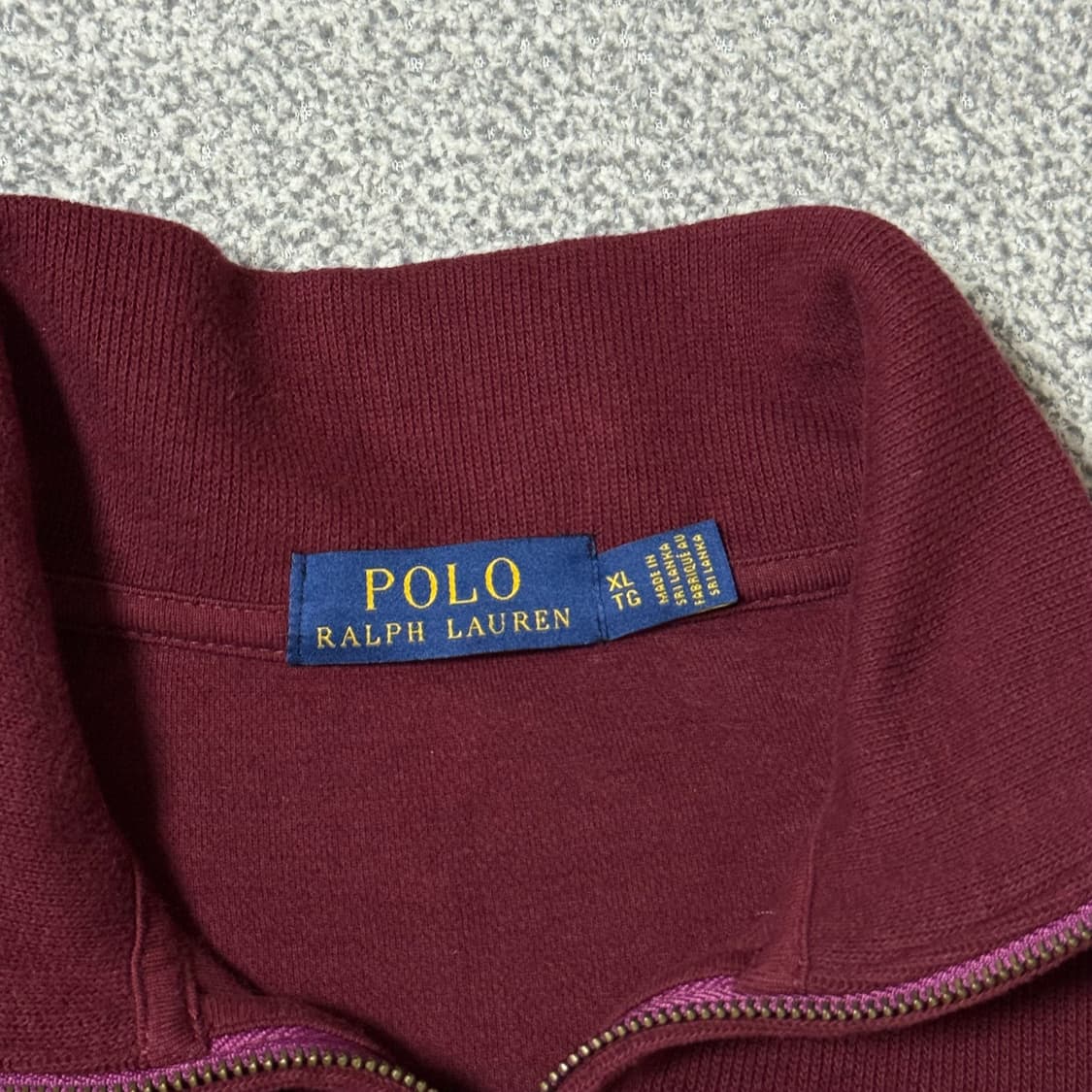 폴로 랄프로렌 반집업 니트 XL 상품이미지4