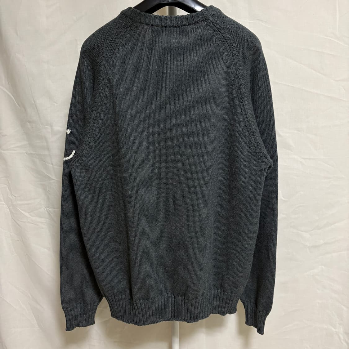 건지울른스 피셔맨 크루넥 니트 / 차콜, XL 상품이미지7