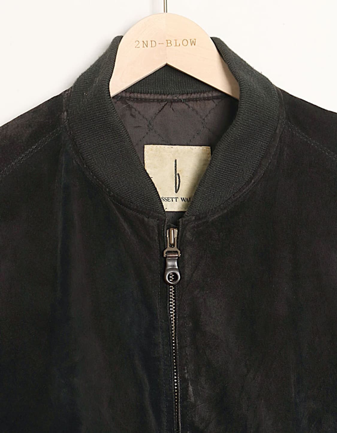 90's BASSETT WALKER PigSuede Blouson 상품이미지3