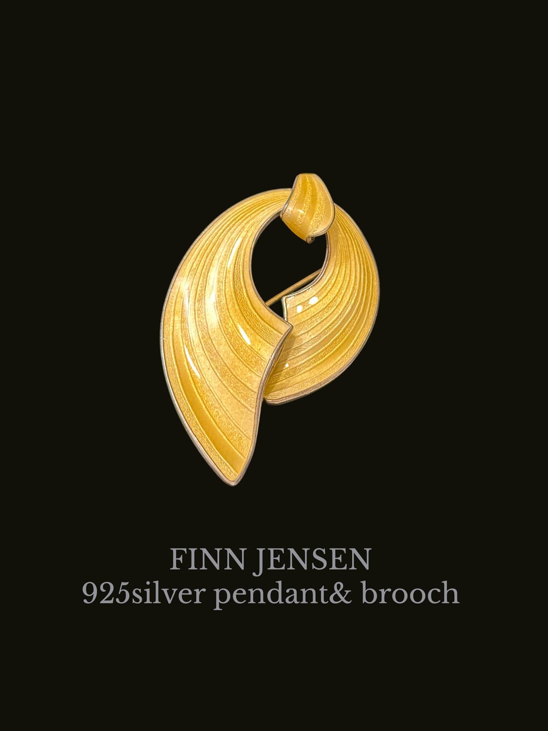 FINN JENSEN 925silver pendant&brooch nec 상품이미지4