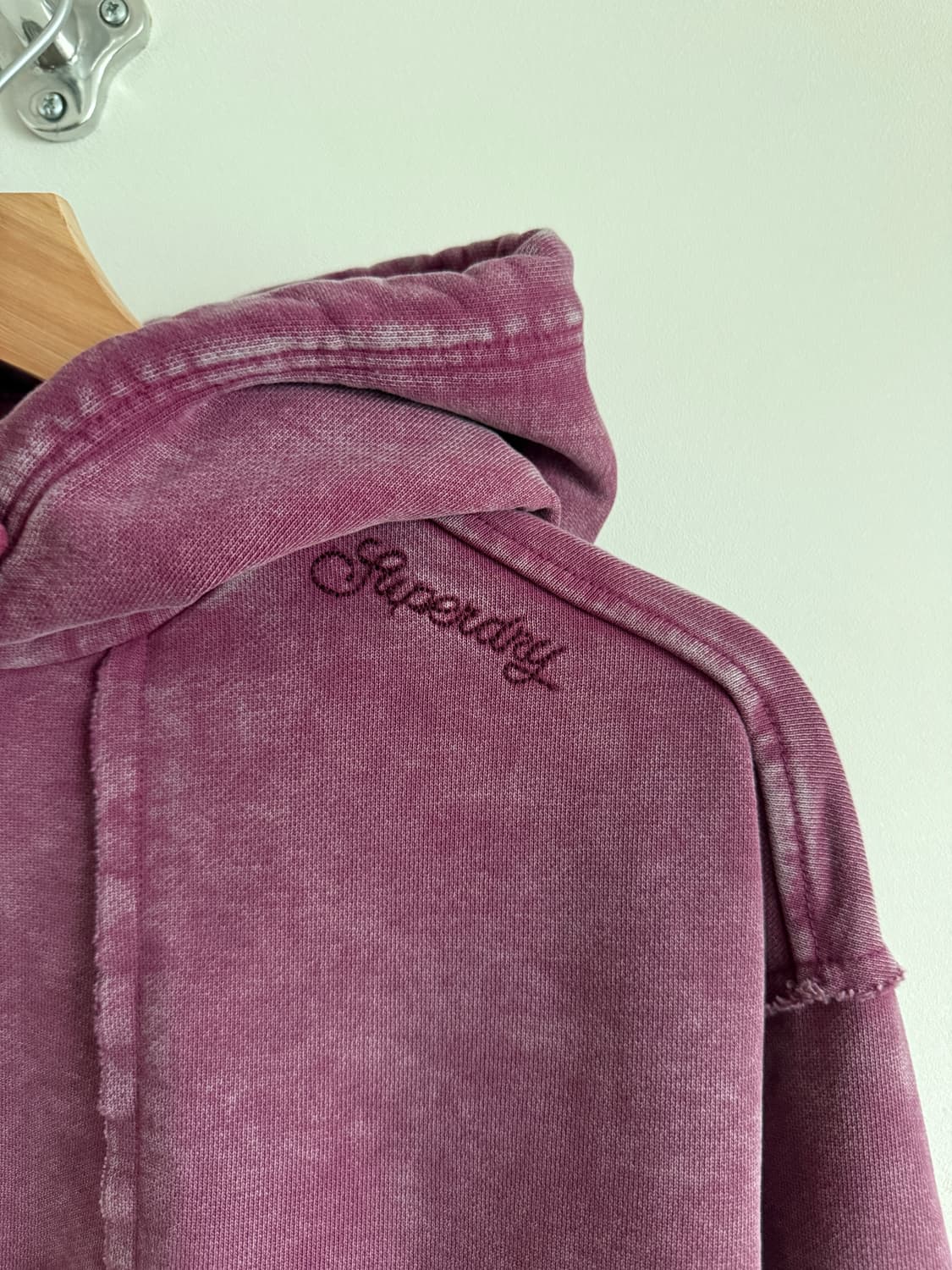 슈퍼드라이(Superdry) 워싱코튼 후드 상품이미지4
