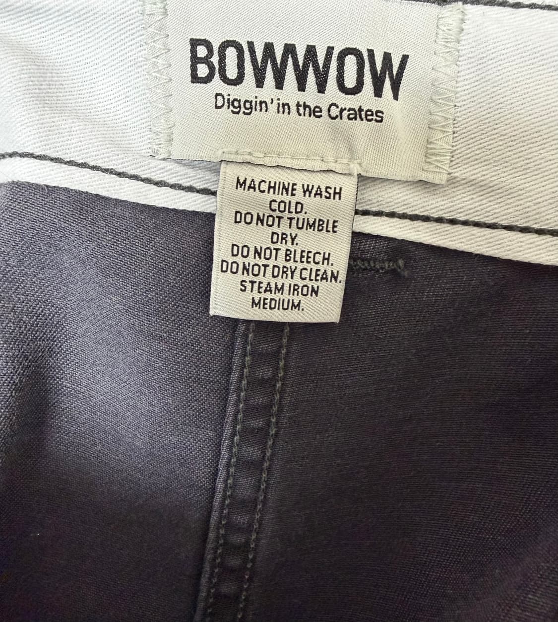 바우와우 워크 트라우저 더스티 네이비 치노 상품이미지3