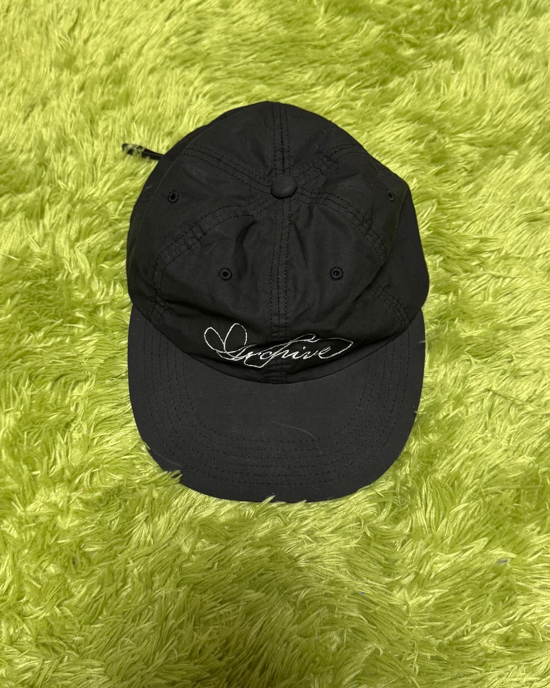 포스트 아카이브 팩션 8.0 캡 라이트 블랙 상품이미지1