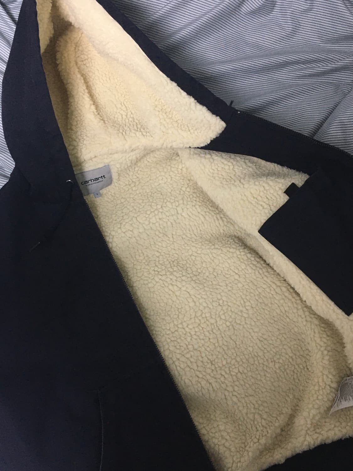 칼하트 액티브 파일 자켓 네이비 s  상품이미지3