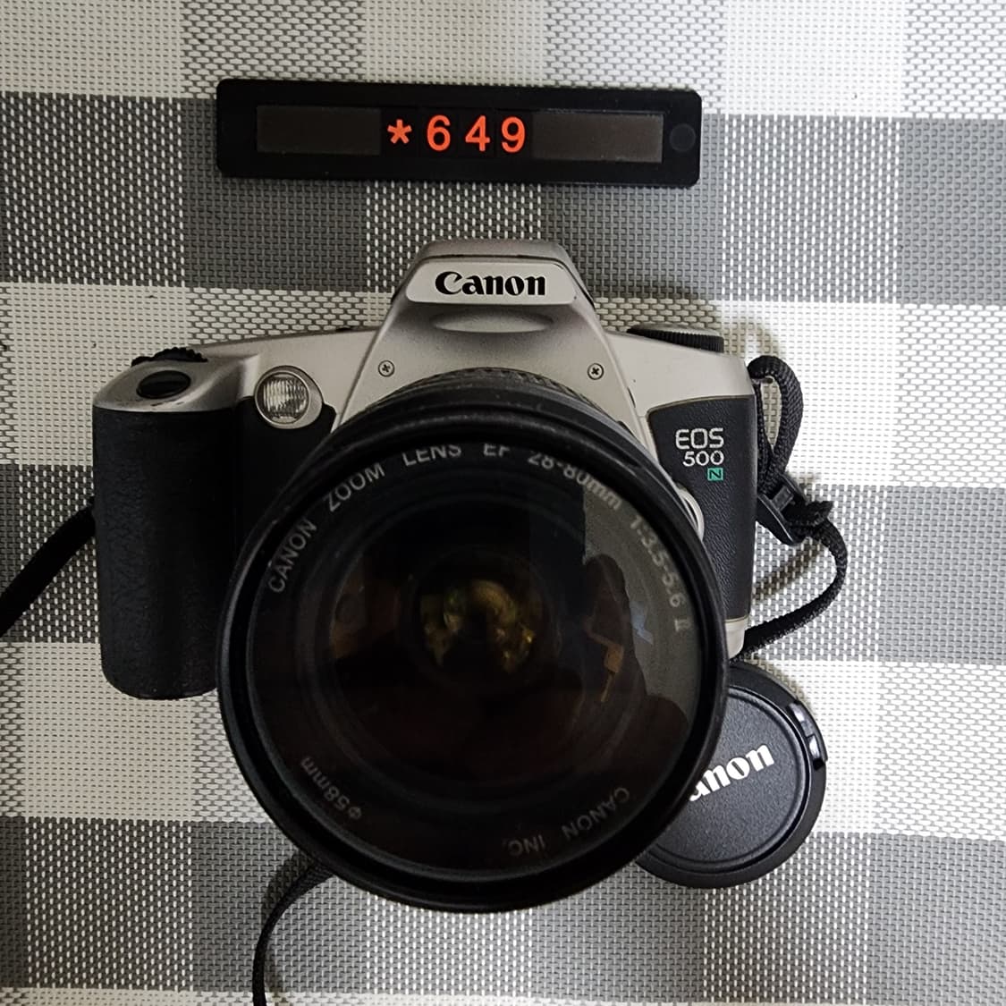 캐논 EOS 500N 데이터백 필름카메라 상품이미지1
