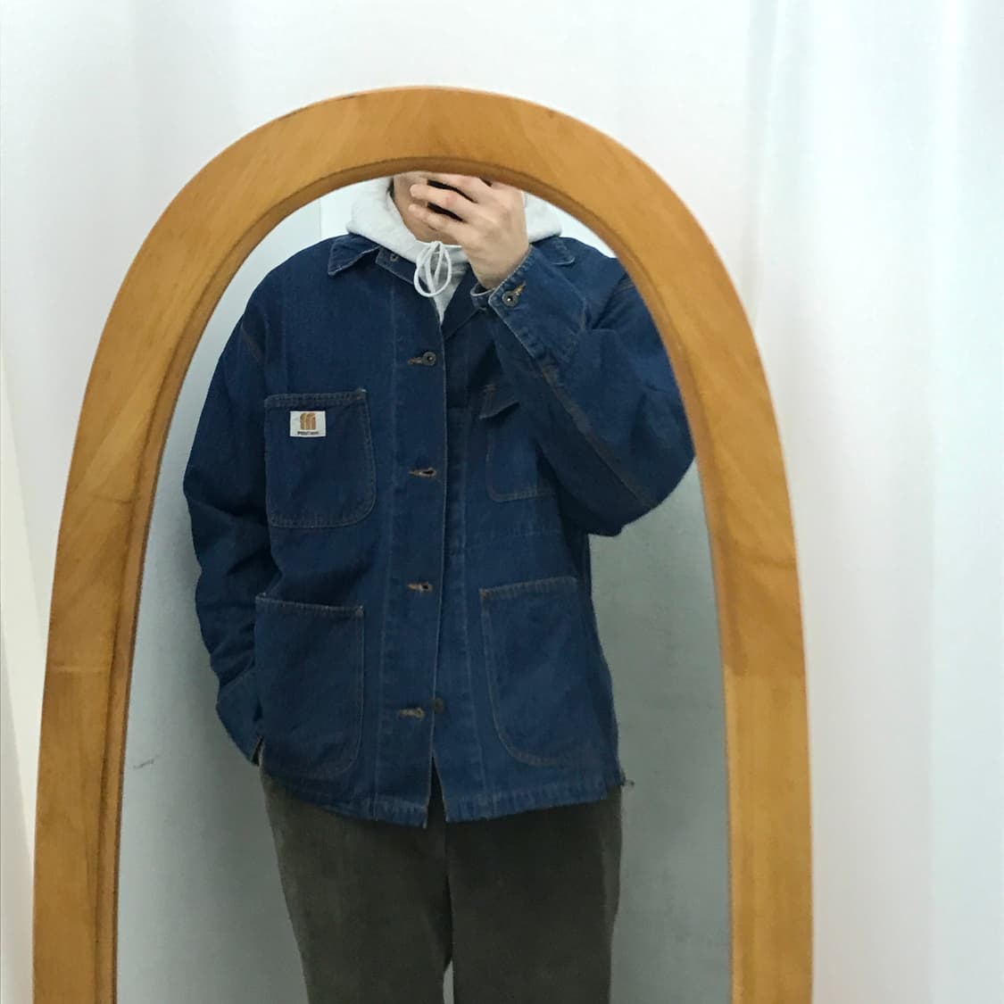 맥호프 데님 초어자켓 남성 110 사이즈  상품이미지5