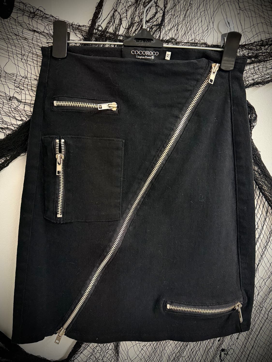 Zipper detailed midi skirt 상품이미지2