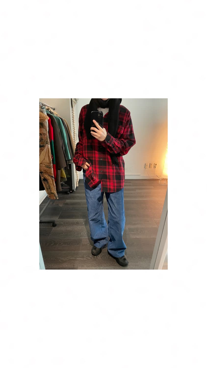 Faded Glory Check Shirt 상품이미지1
