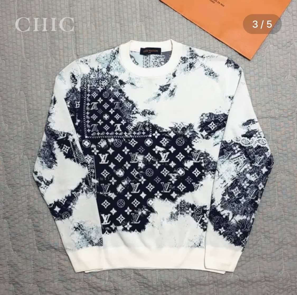 [루이비통 모노그램 반다나 니트] 상품이미지3