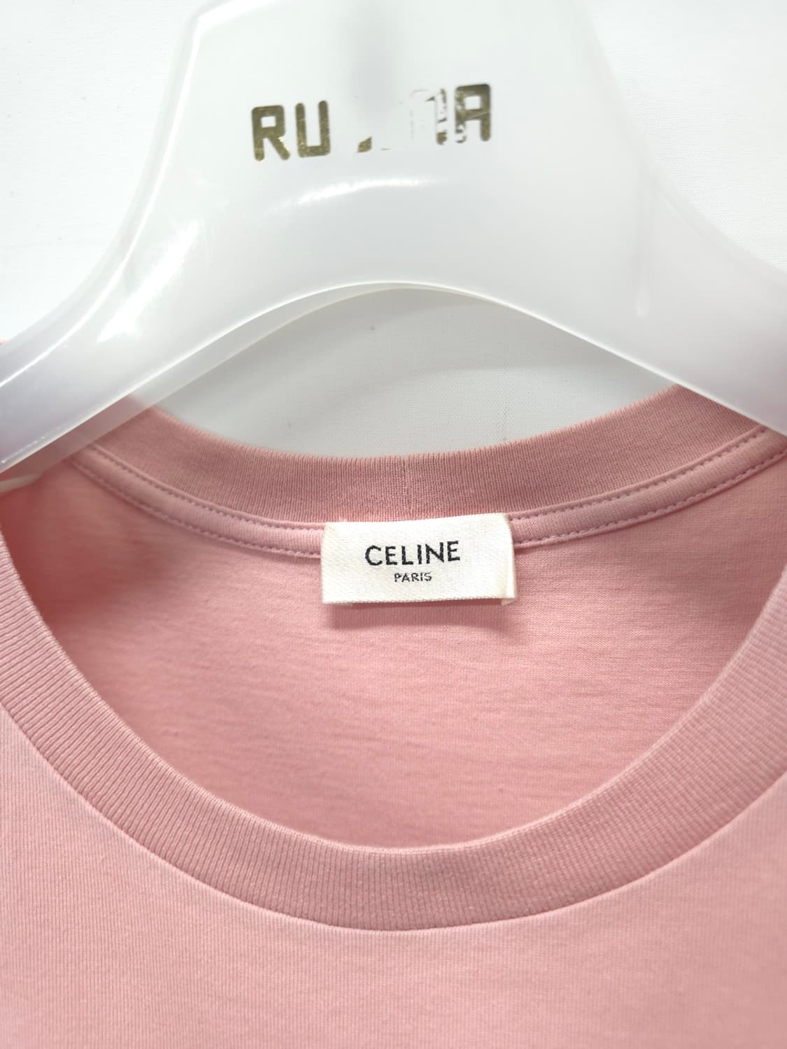 [상태최상]셀린느 루즈 코튼저지 반팔티셔츠 (XS사이즈) 상품이미지7