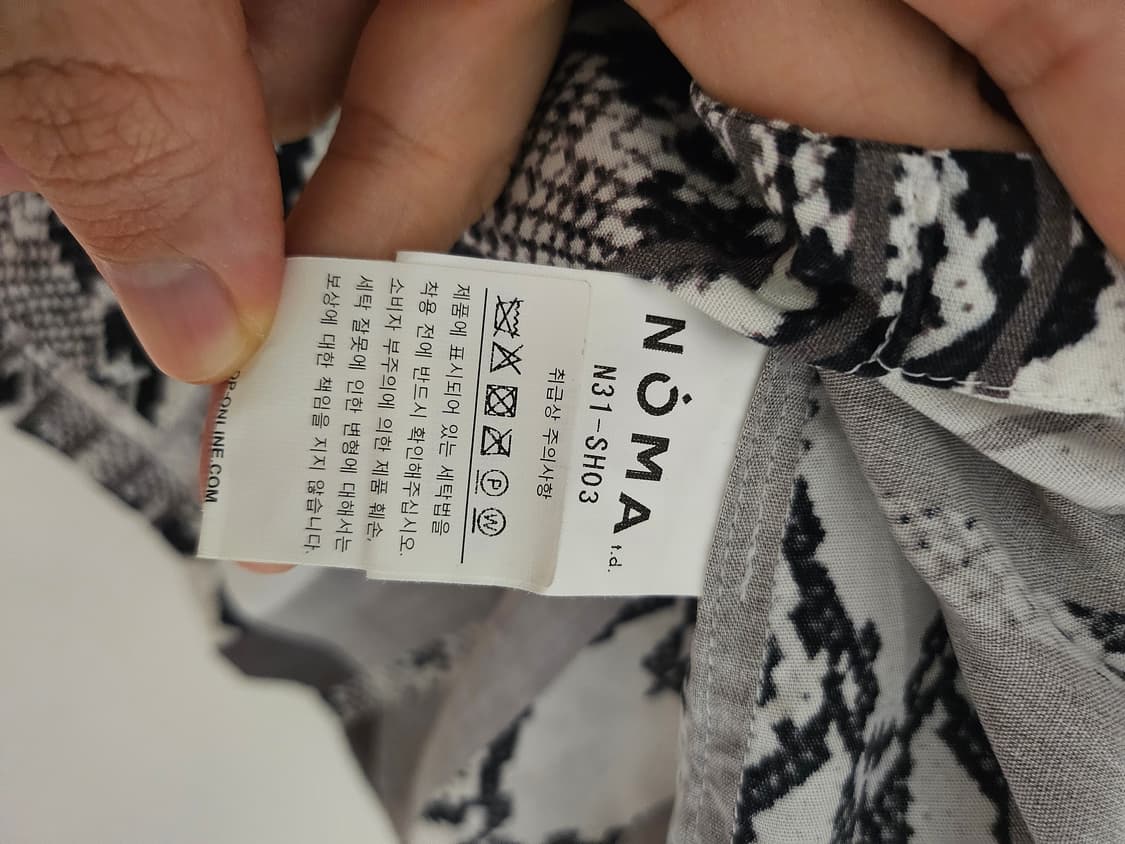 Noma T.D. 오픈카라셔츠 상품이미지4