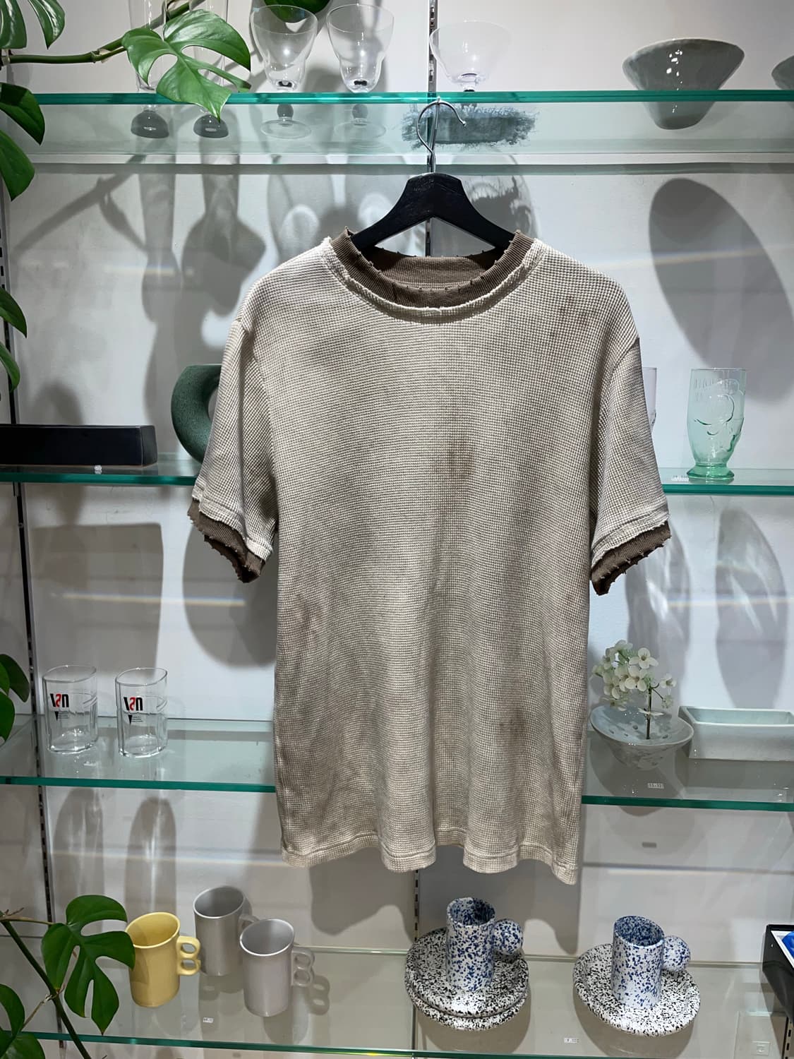 PLATEAU STUDIO vintage ringer waffle tee 상품이미지1