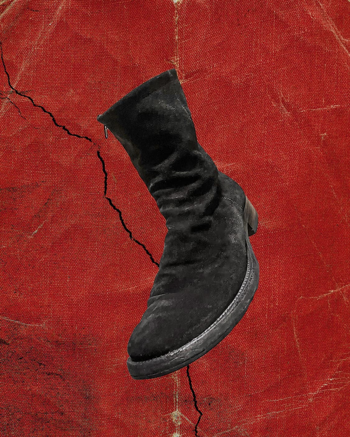 Japanese 하드 드레이프 스웨이드 부츠 42 (270) 상품이미지1