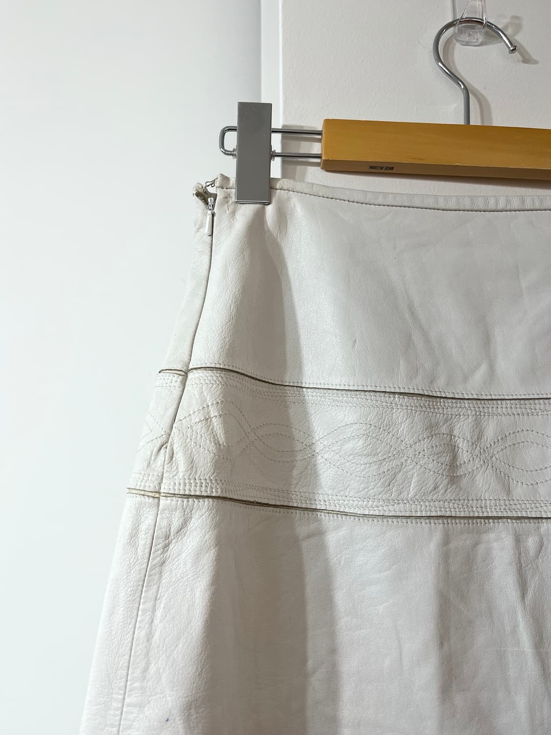 vintage leather skirt 상품이미지2