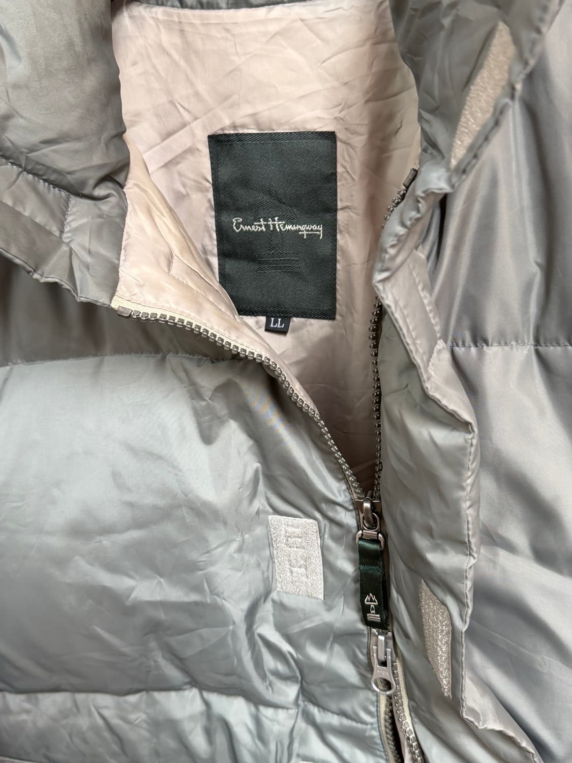Ernest Hemingway 패커블 다운 패딩 LL 상품이미지2
