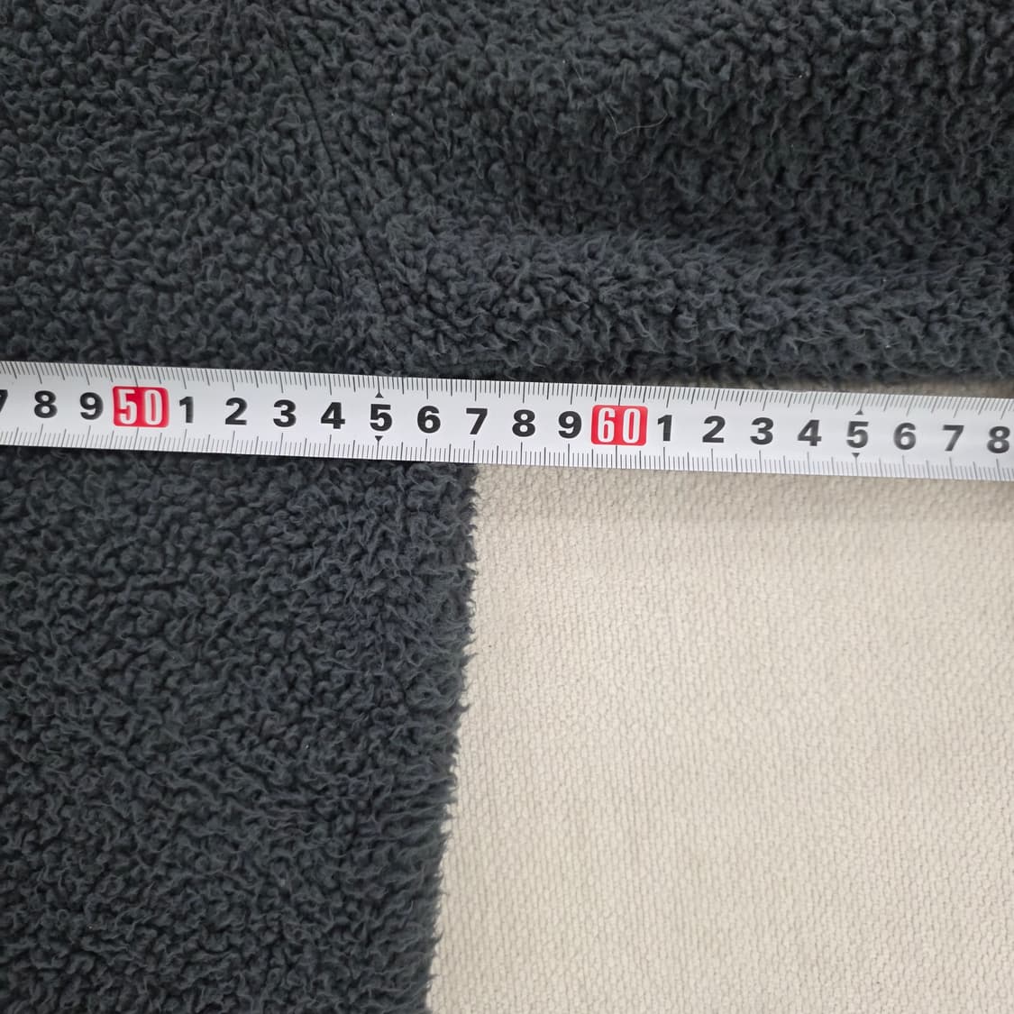 L 오프화이트 양털 덤블 후리스 후드티 0224J 상품이미지4