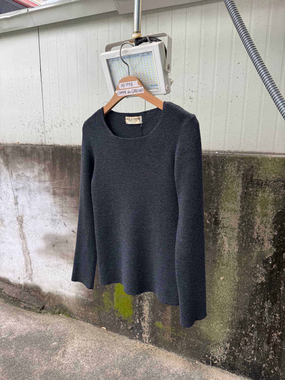 90‘s 꼼데가르송 롱 슬리브 니트 상품이미지3