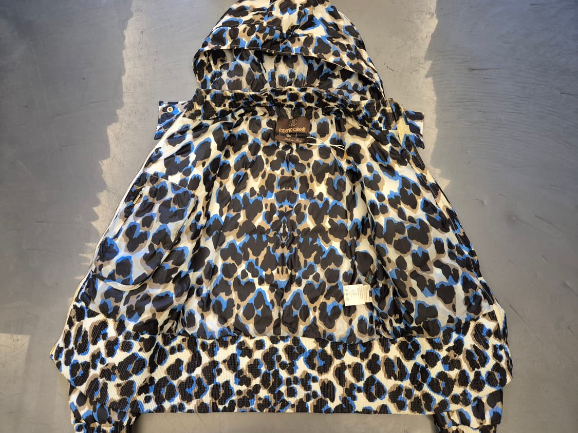 roberto cavalli 레오파드 패딩 상품이미지3