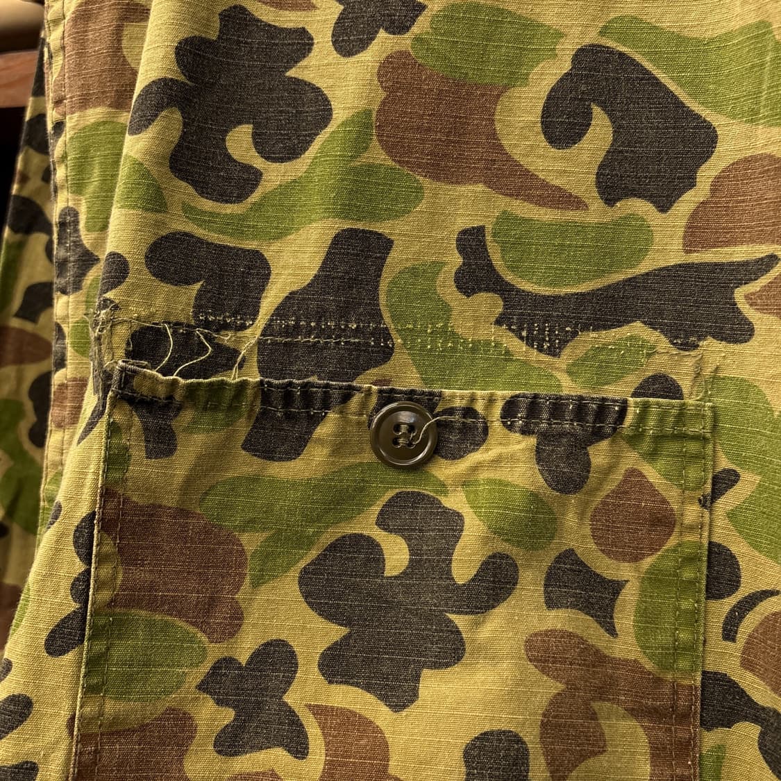 60~70s OLD VTG 프로그스킨 덕헌터 카모 퍼티그 자켓 N1262 상품이미지7