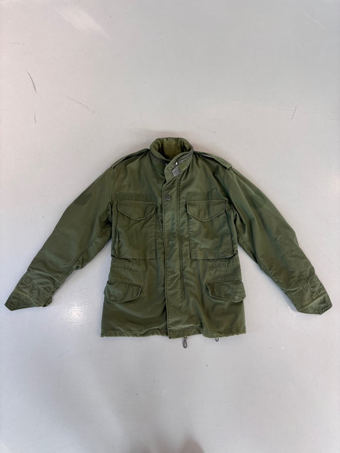 80s Vintage Military Field Jacket 상품이미지2
