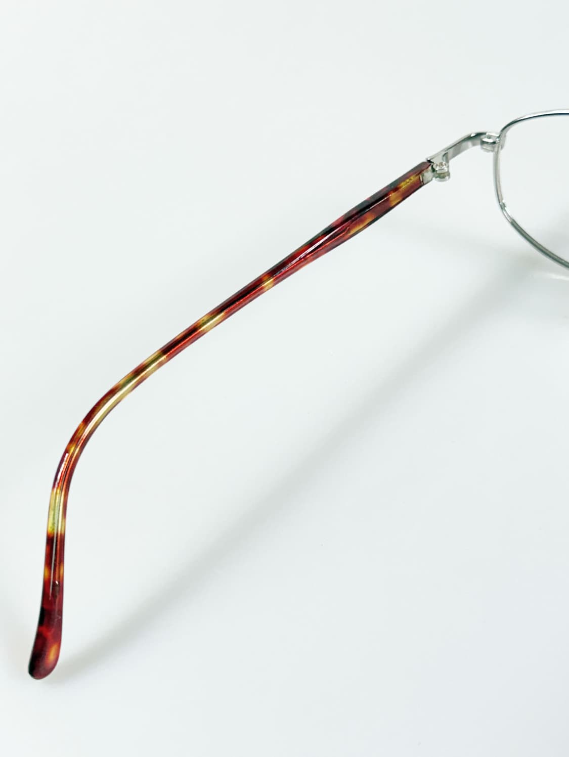 90s 실버 슬림 오벌 메탈 프레임 빈티지 안경 상품이미지7