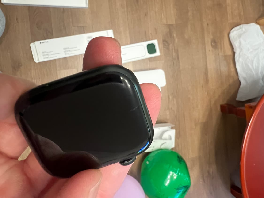 애플워치7 45mm GPS 알루미늄 그린 모델 (블루밴드 + 나이키밴드  상품이미지6