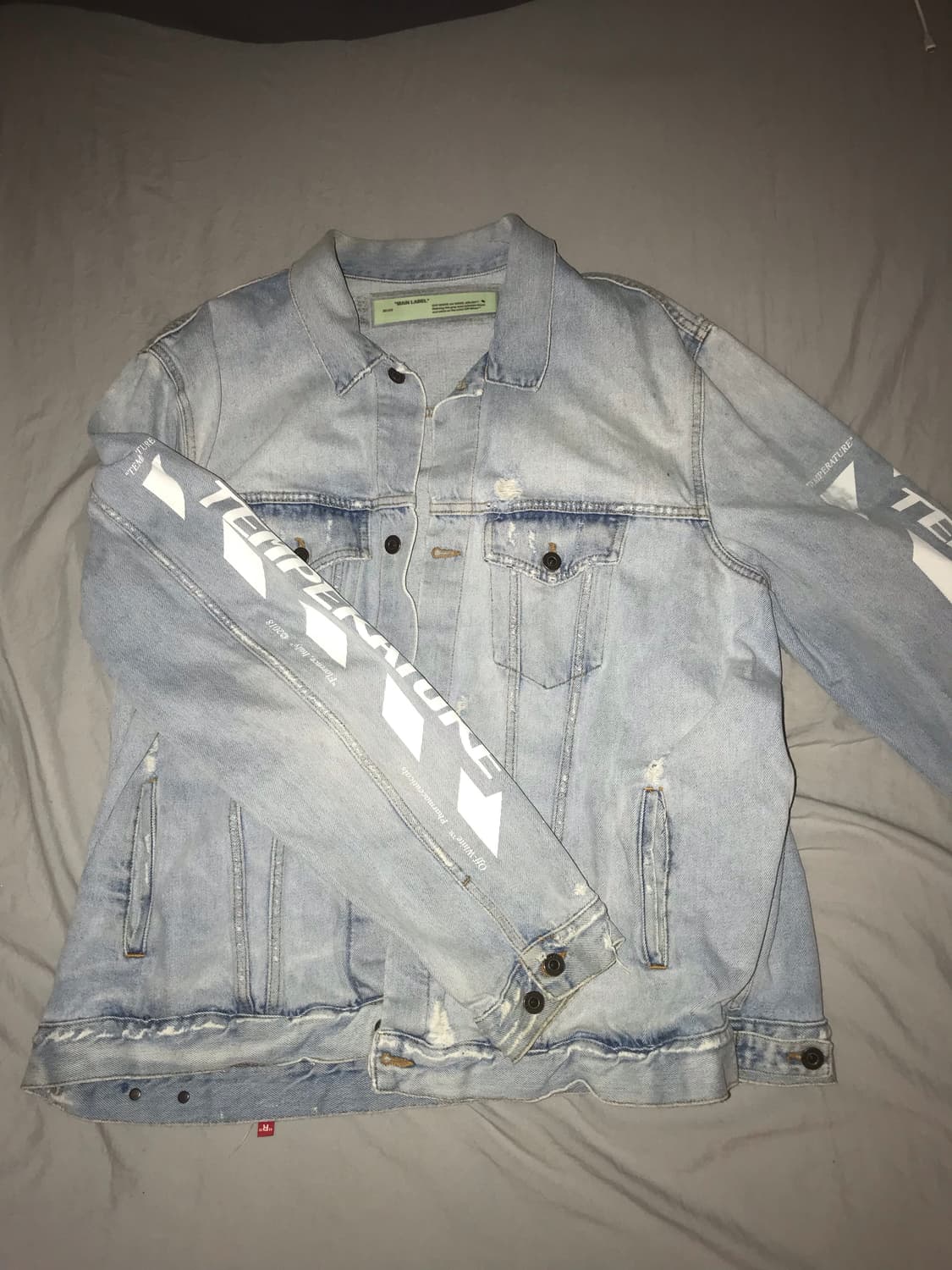 오프화이트 청자켓 상품이미지2