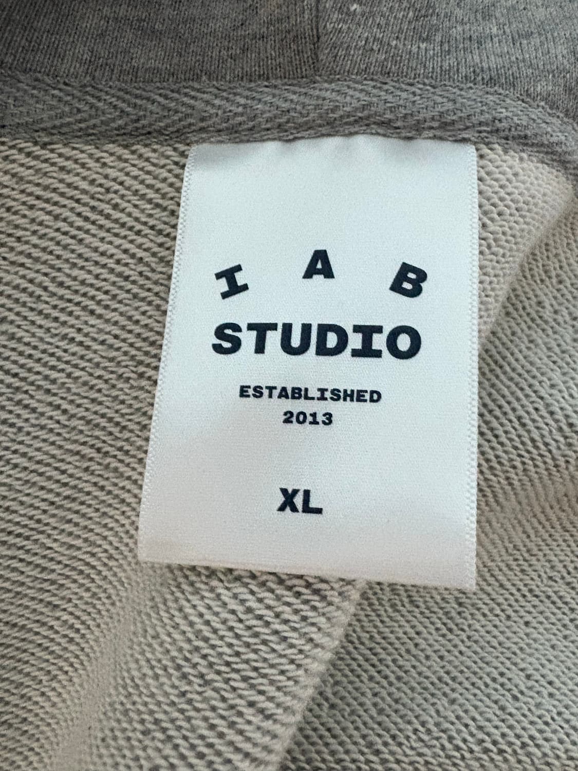 IAB 스튜디오 그레이 후드집업 상품이미지4